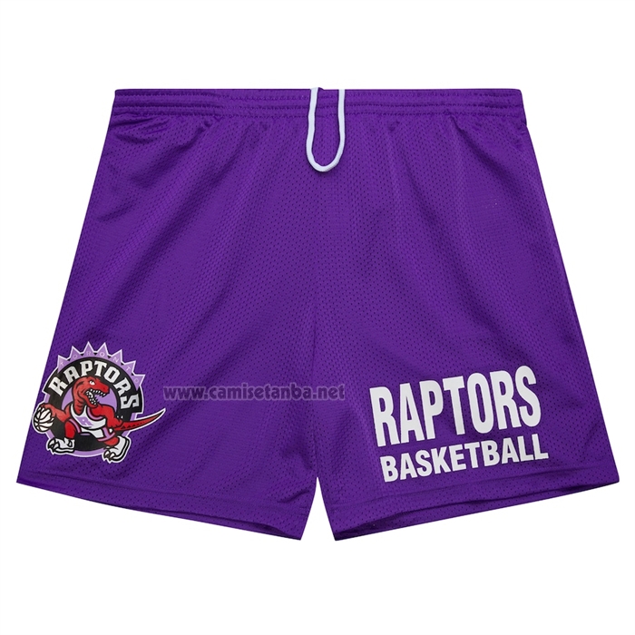 Pantalone Toronto Raptors Mitchell & Ness Hardwood Classics Violeta